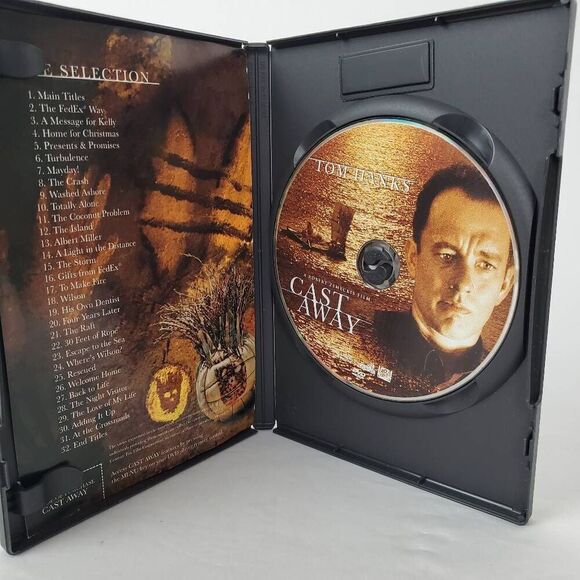 Cast Away (2000 Film) Adventure/Drama [DVD] - Picture 2 of 3